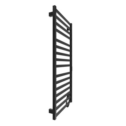 Koupelnový žebříkový radiátor HF OXFORD 255W/230V 117x53 cm černá