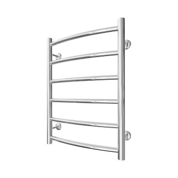 Koupelnový žebříkový radiátor INOX CLASSIC 120W/230V 57x43 cm nerez/lesklý chrom