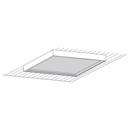 Kovový rám pro instalaci LED panelů 600x600mm