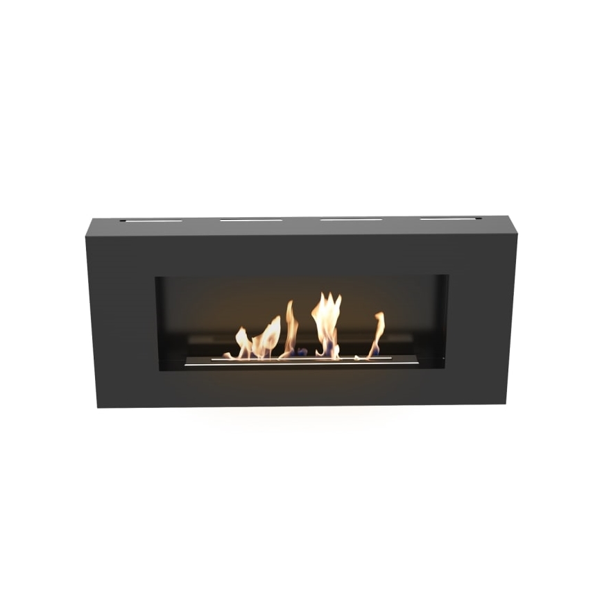 Kratki - Nástěnný BIO krb 40x90 cm 1,5kW černá