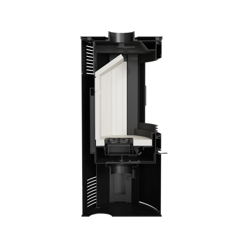 Kratki - Krbová ocelová kamna 10kW 150mm