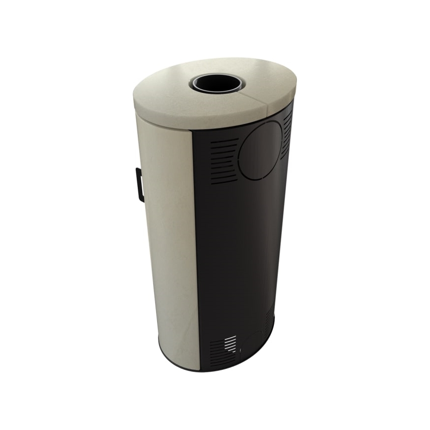 Kratki - Krbová ocelová kamna 8kW 150mm