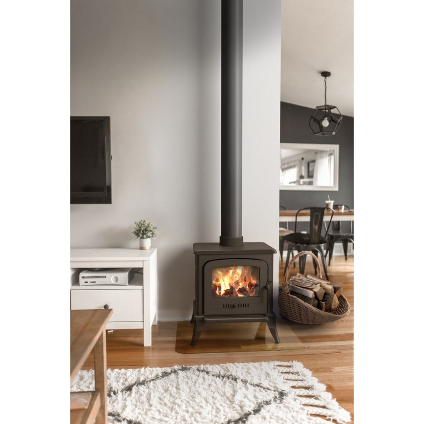 Kratki - Krbová litinová kamna 5kW 130mm