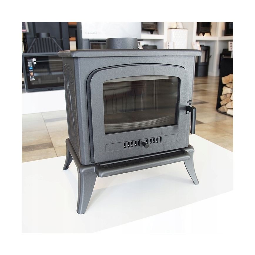 Kratki - Krbová litinová kamna 5kW 130mm