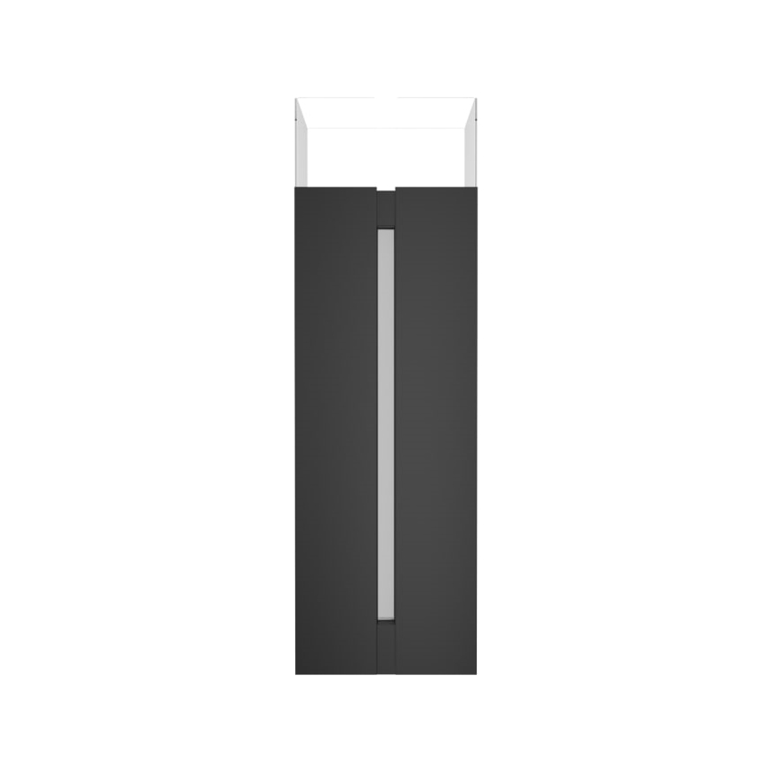 Kratki - BIO krb 113,6x35,9 cm 2kW černá