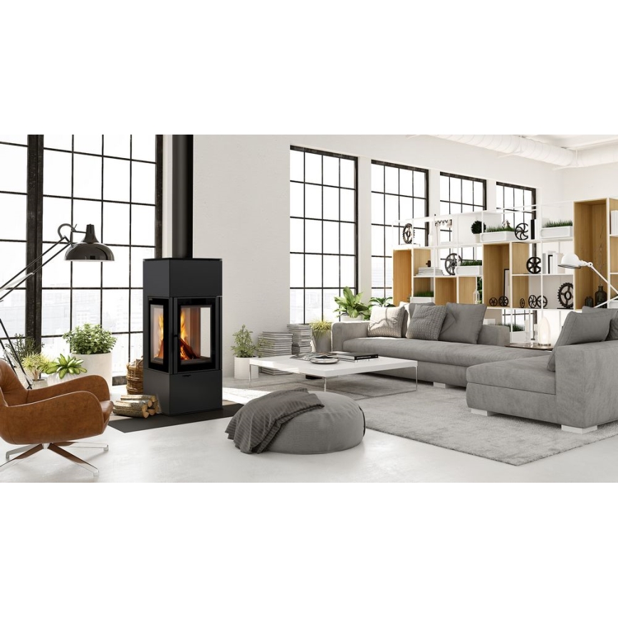 Kratki - Krbová ocelová kamna 8kW 150mm