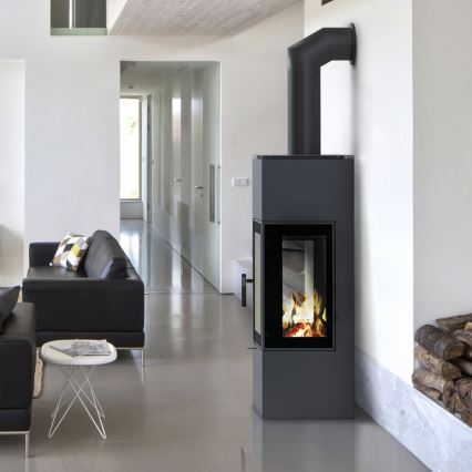 Kratki - Krbová ocelová kamna 8kW 150mm