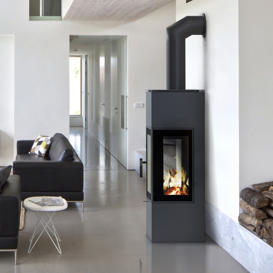 Kratki - Krbová ocelová kamna 8kW 150mm