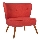 Křeslo JENI červená