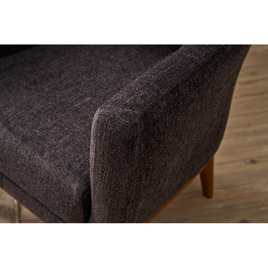 Křeslo NUPI antracit