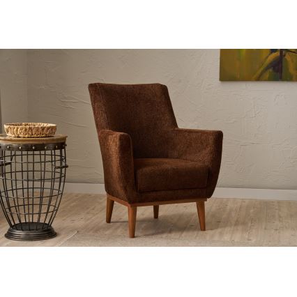 Křeslo NUPI hnědá