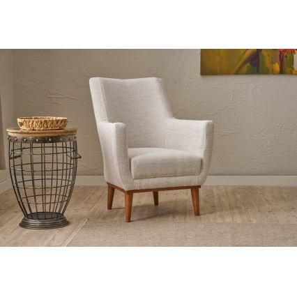 Křeslo NUPI krémová