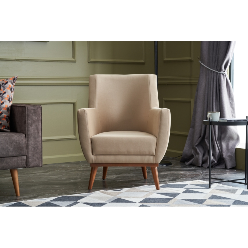 Křeslo SIRO krémová