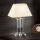 Křišťálová stolní lampa VERONIQUE 1xE27/60W/230V krémová/čirá