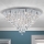 Křišťálové stropní svítidlo CELESTE 12xG9/40W/230V pr. 75 cm lesklý chrom