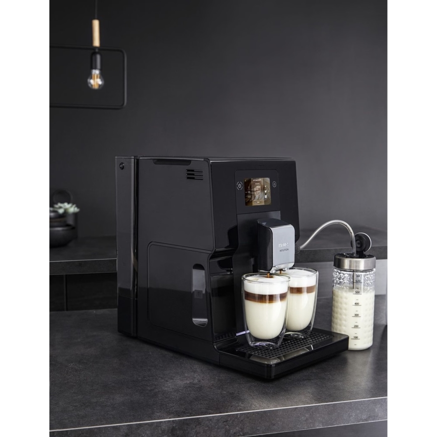 Krups - Automatický kávovar s nádobou na mléko INTUITION PREFERENCE 1450W/230V černá