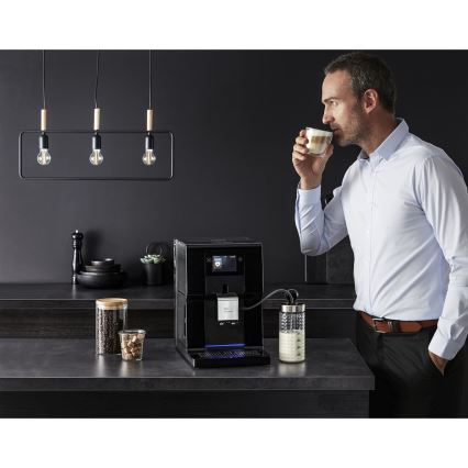 Krups - Automatický kávovar s nádobou na mléko INTUITION PREFERENCE 1450W/230V černá