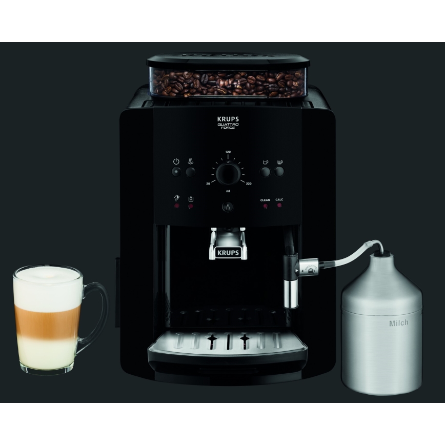 Krups - Automatický kávovar ARABICA 1450W/230V černá