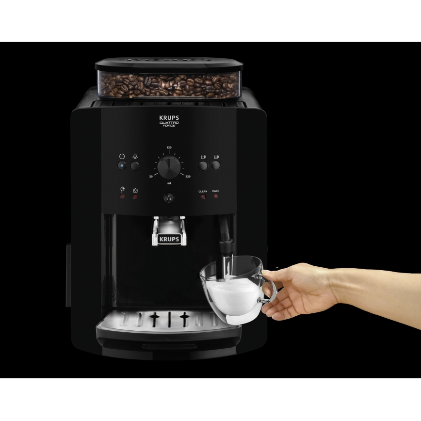 Krups - Automatický kávovar ARABICA 1450W/230V černá