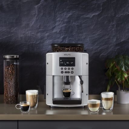 Krups - Automatický kávovar ESSENTIAL 1450W/230V stříbrná