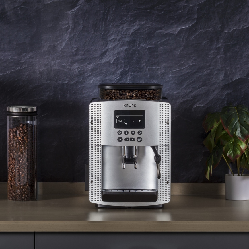 Krups - Automatický kávovar ESSENTIAL 1450W/230V stříbrná