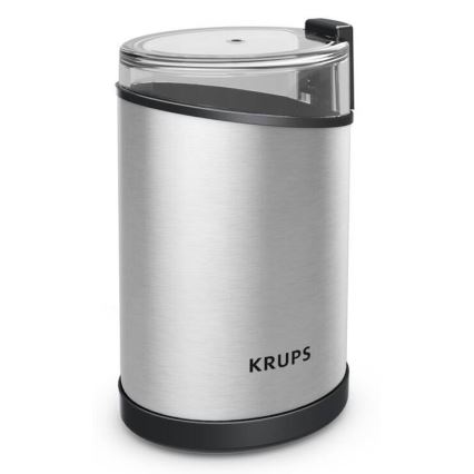 Krups - Elektrický mlýnek na kávu 85g FAST-TOUCH 200W/230V chrom