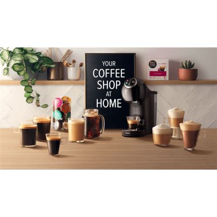 Krups - Kávovar na kapsle NESCAFÉ DOLCE GUSTO GENIO S 1500W antracit