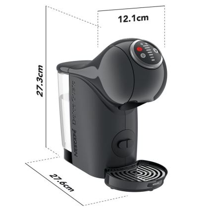 Krups - Kávovar na kapsle NESCAFÉ DOLCE GUSTO GENIO S 1500W antracit