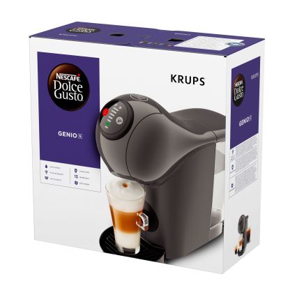 Krups - Kávovar na kapsle NESCAFÉ DOLCE GUSTO GENIO S 1500W antracit