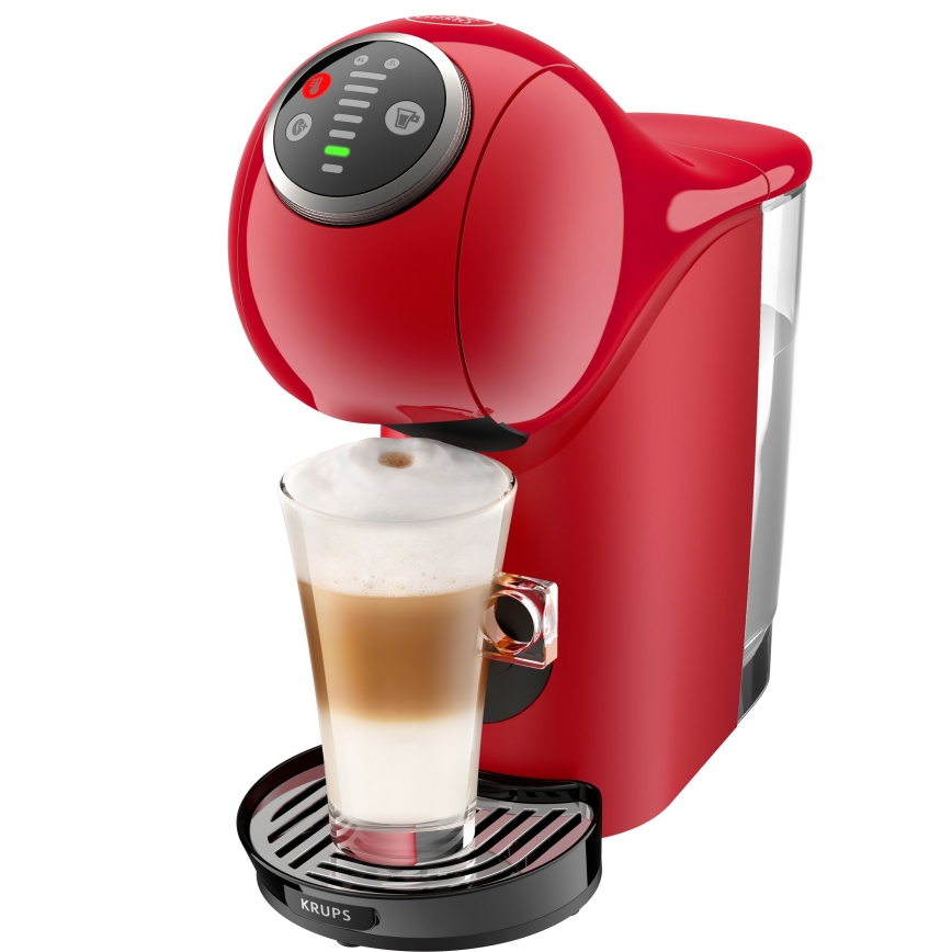 Krups - Kávovar na kapsle NESCAFÉ DOLCE GUSTO GENIO S PLUS 1500W červená