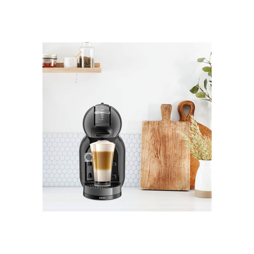 Krups - Kávovar na kapsle NESCAFÉ DOLCE GUSTO MINI ME 1500W antracit