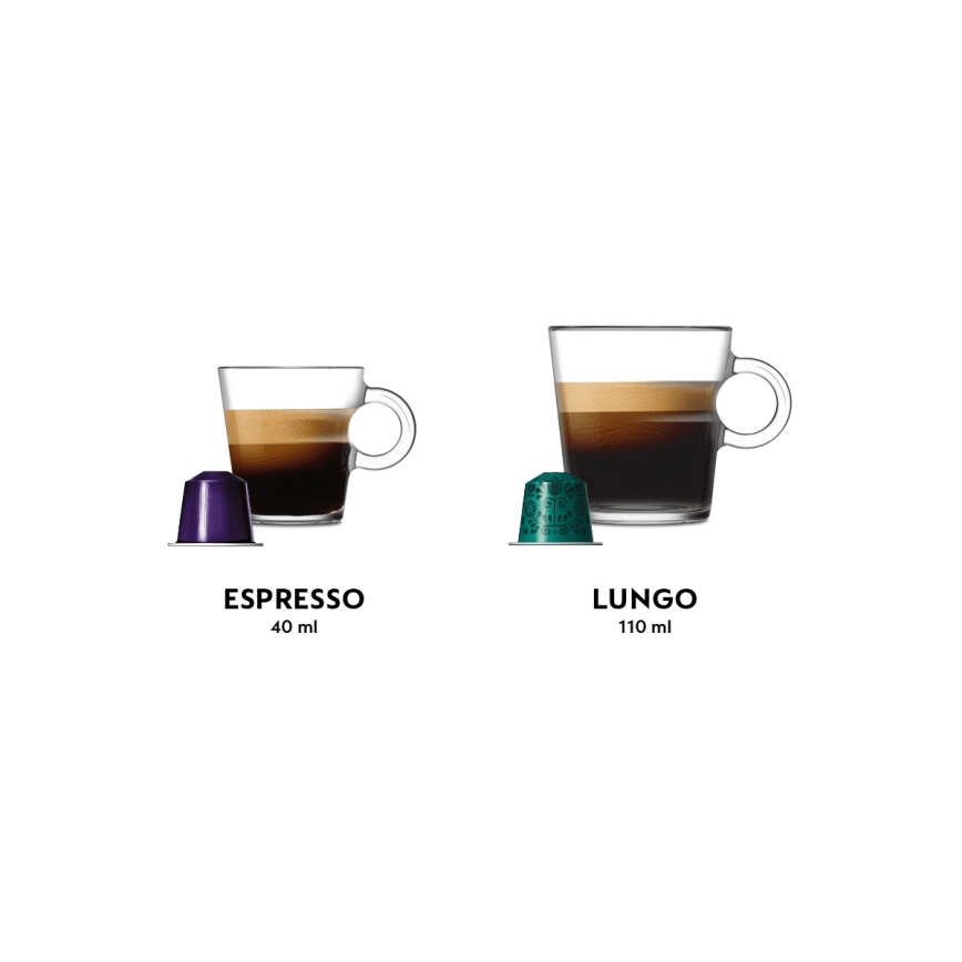 Krups - Kávovar na kapsle NESPRESSO Essenza mini 1310W/230V šedá