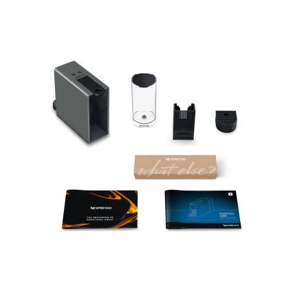 Krups - Kávovar na kapsle NESPRESSO Essenza mini 1310W/230V šedá