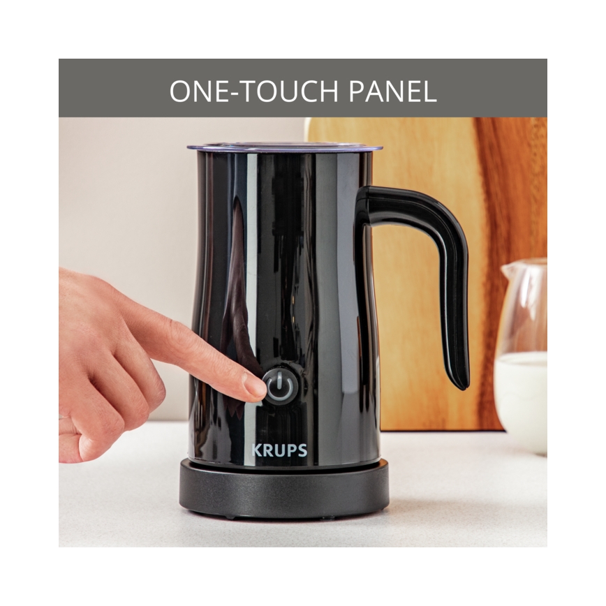 Krups - Napěňovač mléka 300ml černá