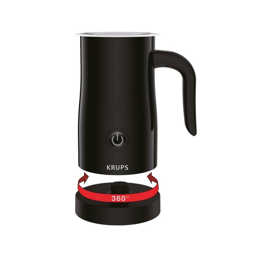 Krups - Napěňovač mléka 300ml černá