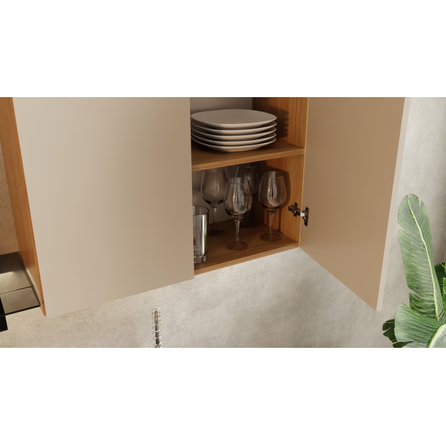 Kuchyňská linka JOY 200 cm ořech