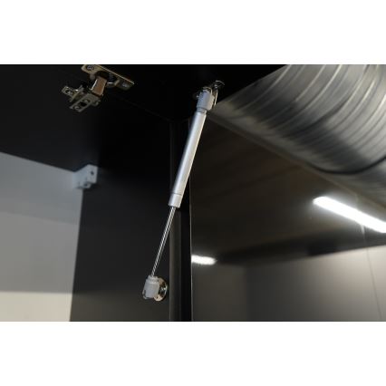 Kuchyňská linka MARINA 180 cm dub craft/lesklá černá