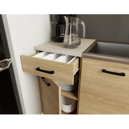 Kuchyňská linka PATRICIA 180 cm dub