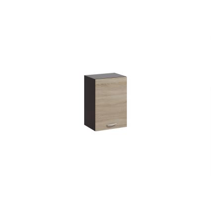 Kuchyňská linka VALERIA 240 cm dub sonoma/hnědá