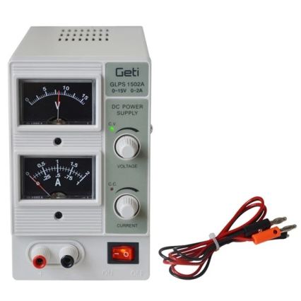 Laboratorní zdroj 1502A 0-15V/0-2A