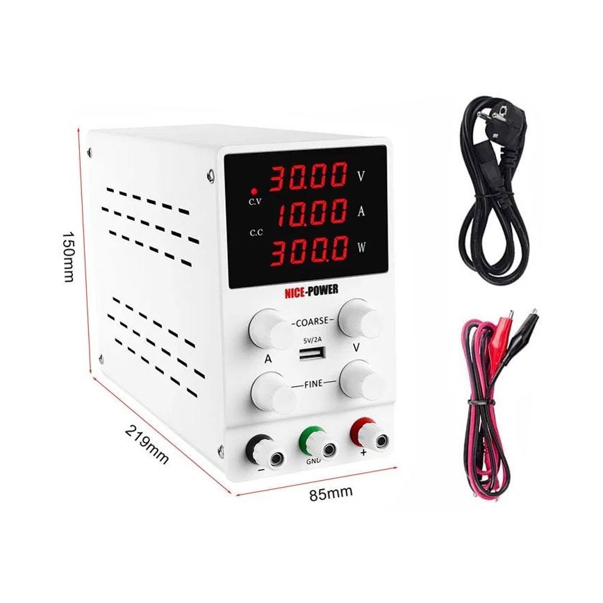 Laboratorní zdroj SPS605 0-60V/0-5A