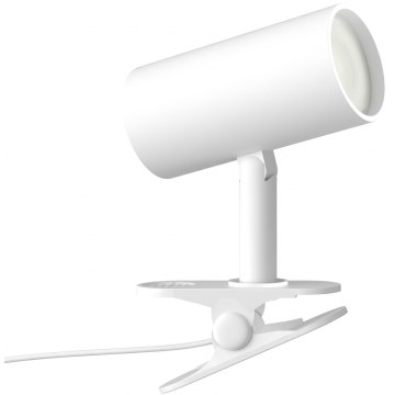 Lampa s klipem PUNTO 1xGU10/9W/230V bílá