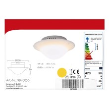 Lampenwelt - LED Stropní svítidlo LED/9W/230V