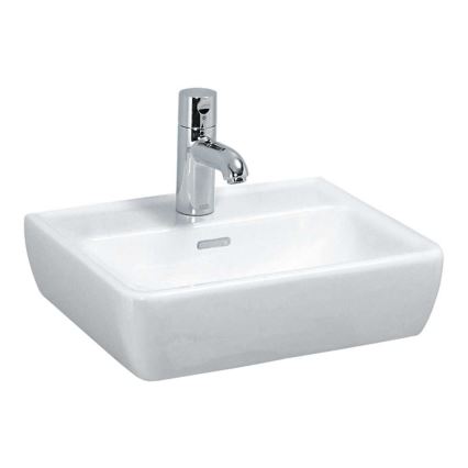 LAUFEN H8119510001041 - Umyvadlo na desku/závěsné PRO 45x34 cm keramika/bílá