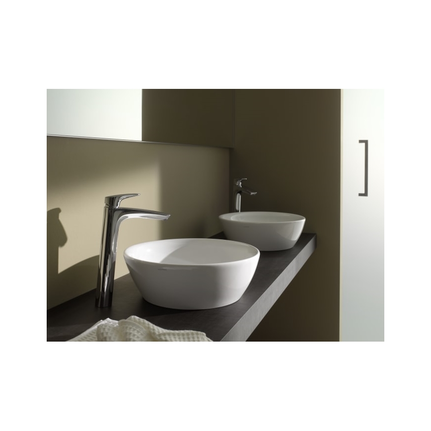 LAUFEN H8129620001091 - Umyvadlo na desku PRO pr. 42 cm keramika/bílá