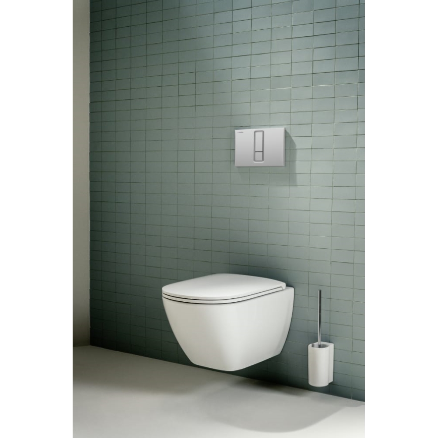LAUFEN H8660800000001 - Závěsné WC LUA keramika/bílá + záchodové prkénko SoftClose LUA duroplast/bílá