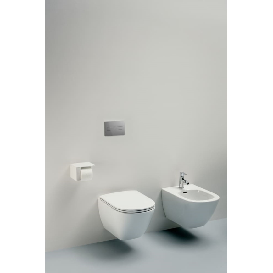 LAUFEN H8660800000001 - Závěsné WC LUA keramika/bílá + záchodové prkénko SoftClose LUA duroplast/bílá