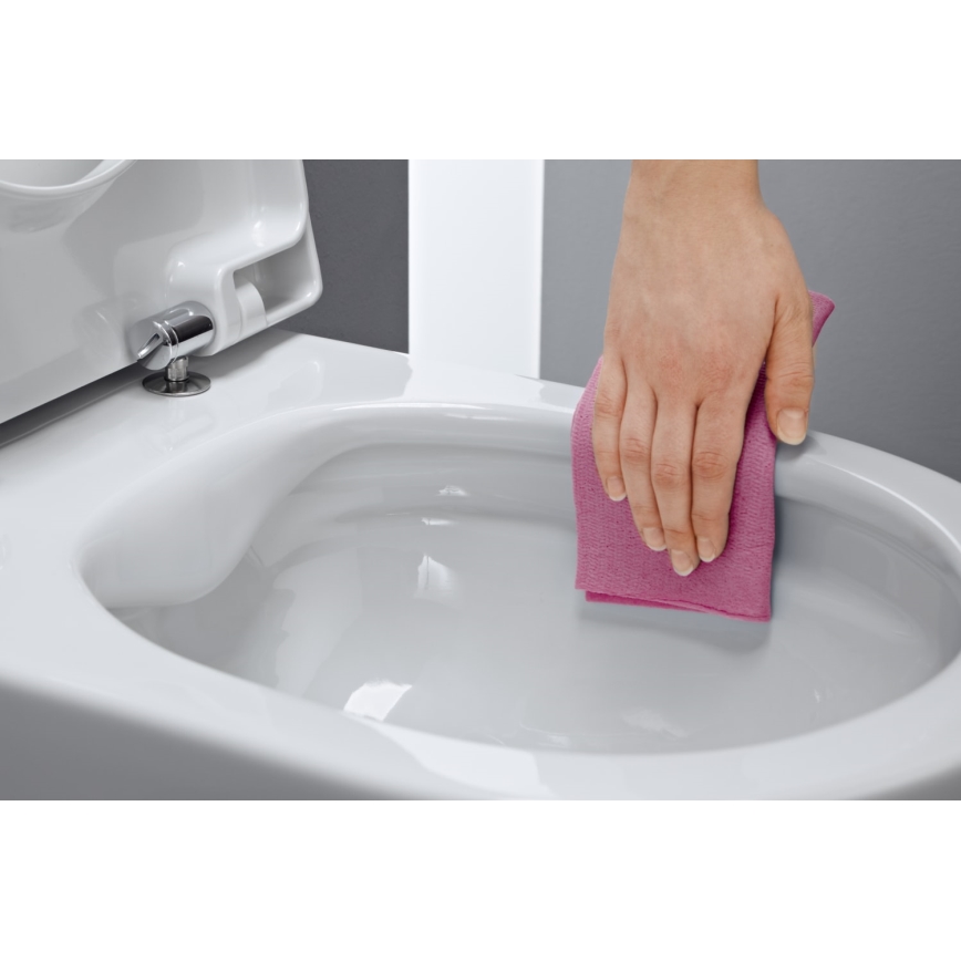 LAUFEN H8669540000001 - Závěsné WC PRO keramika/bílá + záchodové prkénko SoftClose PRO duroplast/bílá