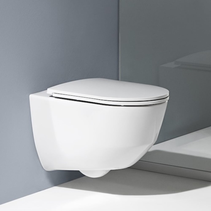 LAUFEN H8669550000001 - Závěsné WC PRO keramika/bílá + záchodové prkénko SoftClose PRO duroplast/bílá