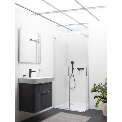 LAUFEN HF500702428000 - Umyvadlová baterie LAURIN 16,2 cm titanová matná černá